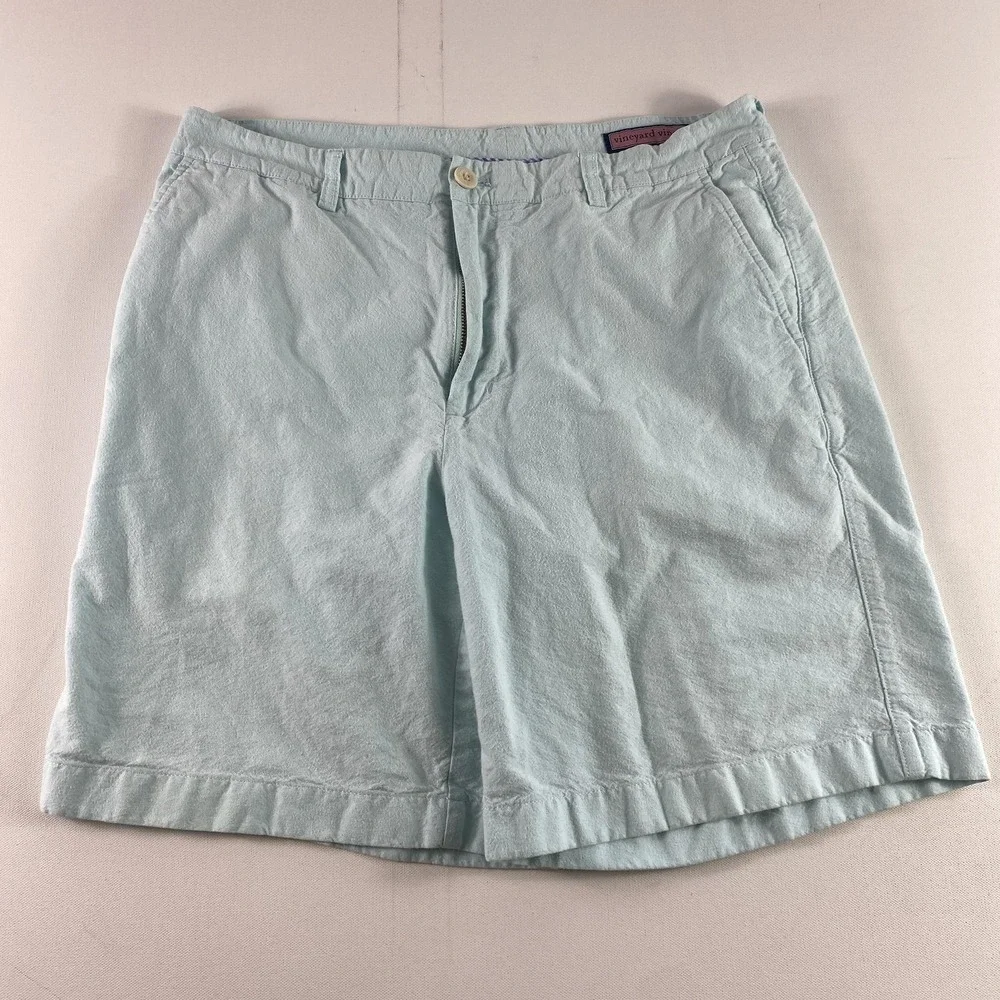 Vineyard Vines Shorts Mens 35 Blue Classic Chino Lightweight 8